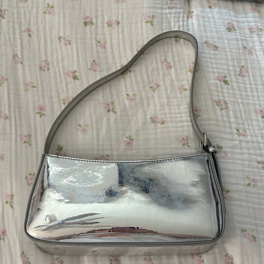 Oak and fort silver shoulder bag